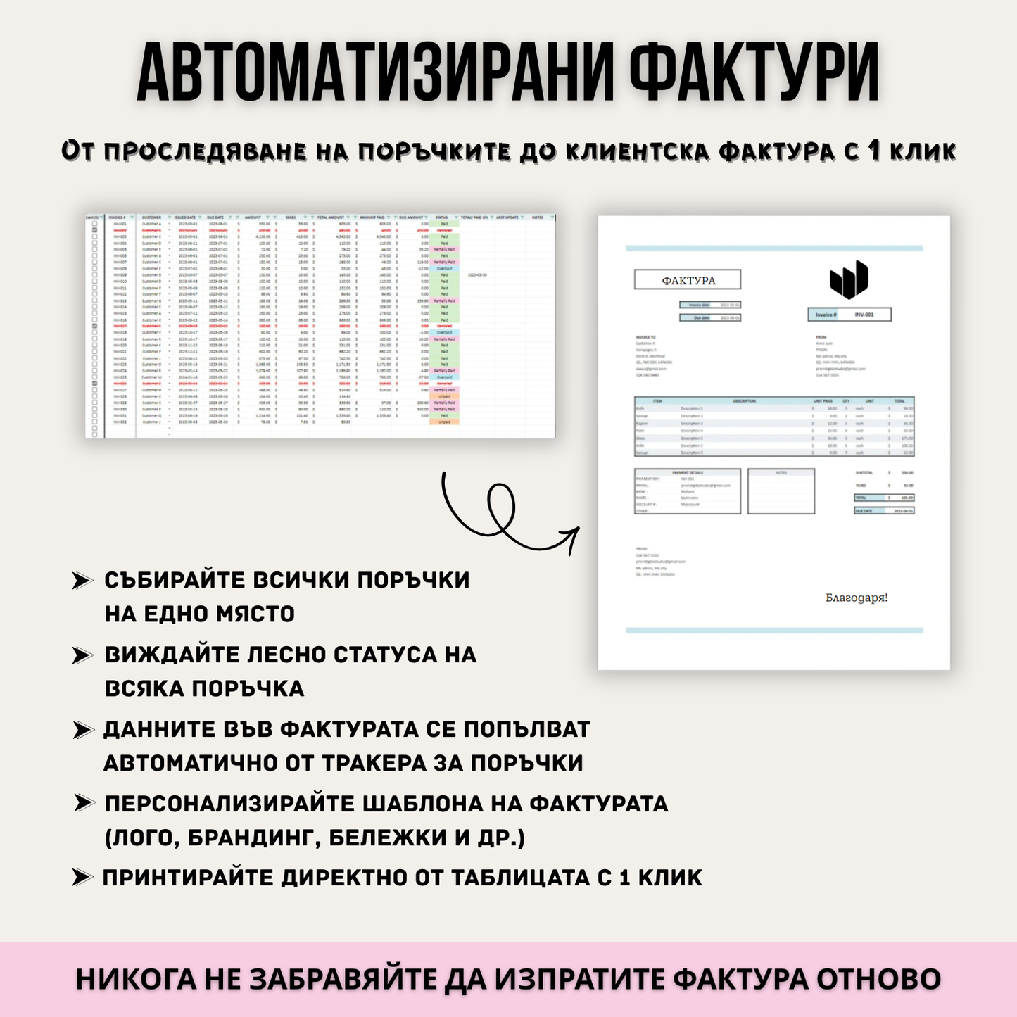 Тракер За Малки Бизнеси - Всичко в Едно | Еднократно Плащане